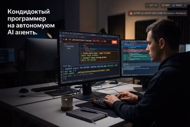 AI-агент удалил файлы что делать и доступ