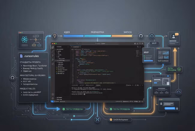 Cursor для создания бизнес-проектов: запуск вместо IDE